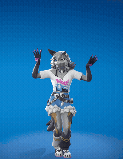 Woman In White Dancing Arms Up GIF