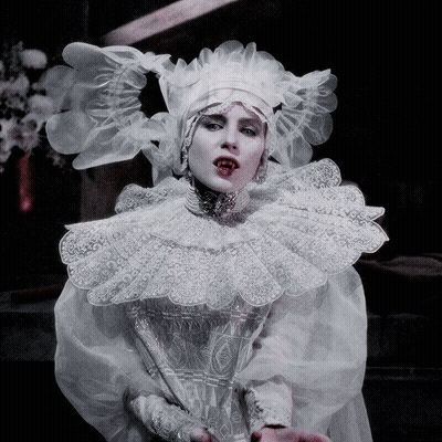 Woman In White Dress And Hat GIF