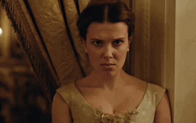 Woman In White Dress Angry GIF