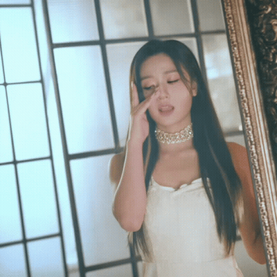 Woman In White Dress Covering Face GIF