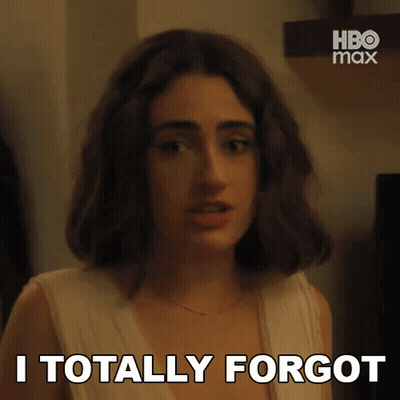 Woman In White Dress Making Face Saying I Totally Forgot GIF