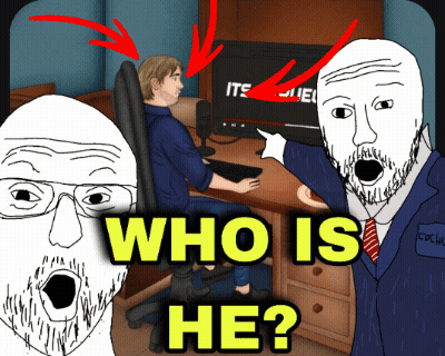 Woman In White Dress Sitting In Crowded Room GIF