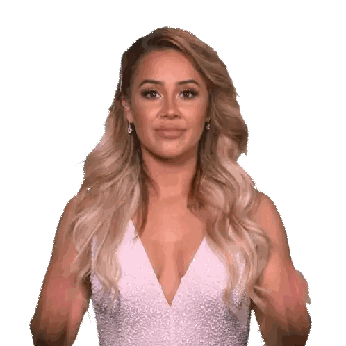 Woman In White Dress With Earrings Sticker