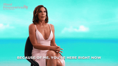 Woman In White Dress With Quote GIF