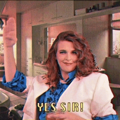 Woman In White Jacket Holding Beer GIF