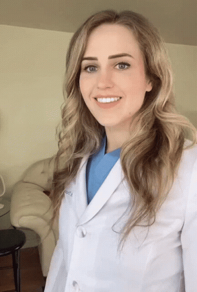 Woman In White Lab Coat Eliza GIF