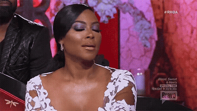 Woman In White Lace Dress Before Man GIF