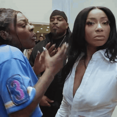 Woman In White Shirt Number 3 GIF