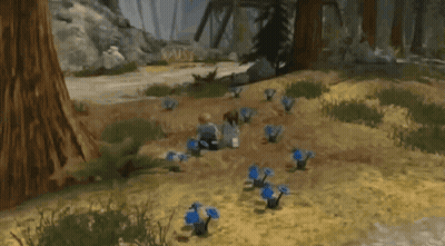 Woman In White Suit Facing Men In Suits GIF