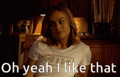Woman In White T-Shirt Saying Nirvana GIF