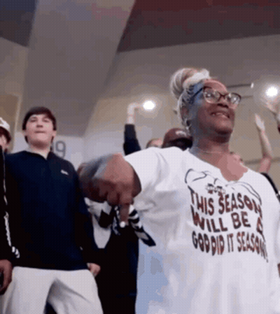 Woman In White T-Shirt This Season Will Be Good Did It Season GIF