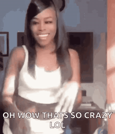 Woman In White Tank Top Smiling Holding Towel GIF