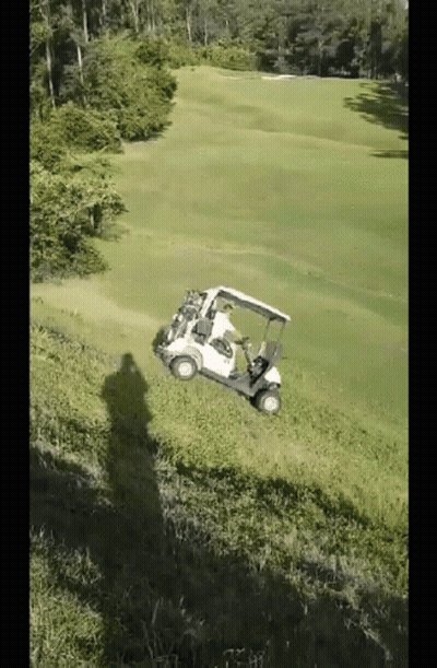Woman In White Turtleneck And Black Overalls GIF
