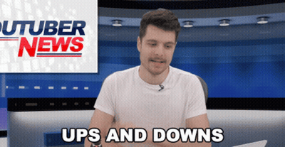 Woman in Wig and White Tank Top Saying Downs