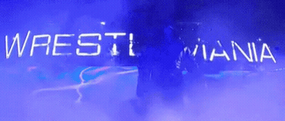 Woman In Wrestling Ring On Stage GIF