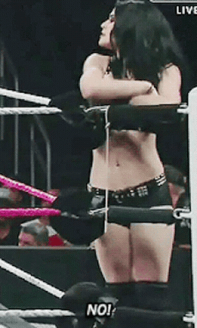Woman In Wrestling Ring With No GIF
