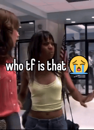 Woman In Yellow Tank Top Crying GIF
