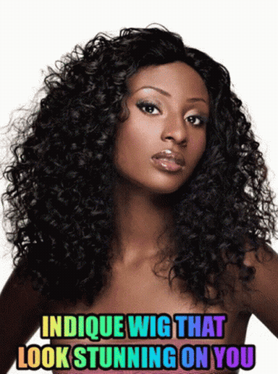 Woman Indicue Wig That Look Stunning On You GIF