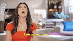 Woman Interview Says I'm Super Excited Meme GIF