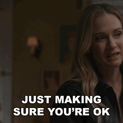 Woman Just Making Sure You Are Ok GIF