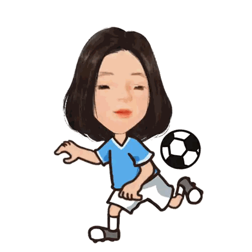 Woman Kicking Soccer Ball Sticker