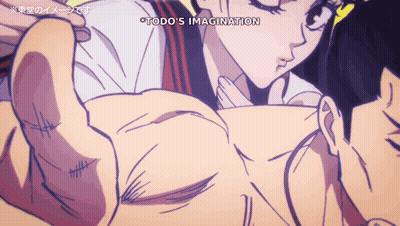 Woman Kissing Man With Todo Imagination GIF
