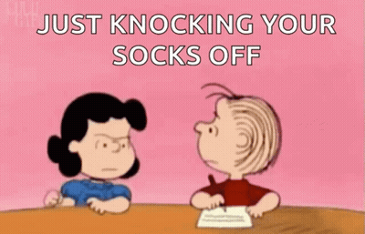 Woman Knocking Child's Socks Off GIF
