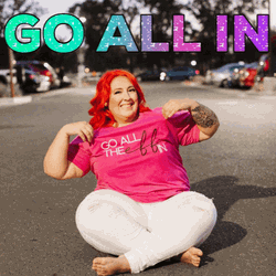 Woman Laughing Go All In GIF