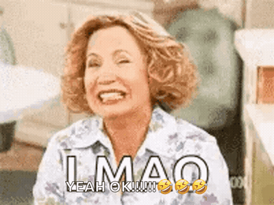 Woman Laughing Lmao GIF