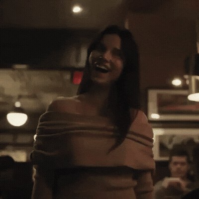 Woman Laughing Saying Don't Do That GIF