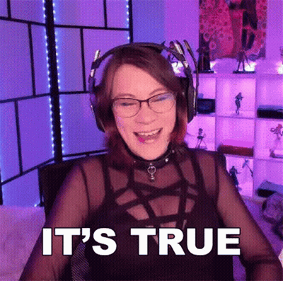 Woman Laughing Wearing Headphones And Glasses GIF