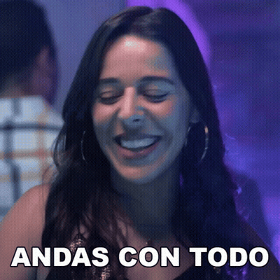 Woman Laughing With Andas Con Todo GIF