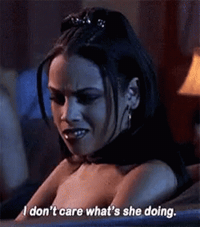 Woman Laying In Bathtub Saying I Don't Care What She's Doing GIF