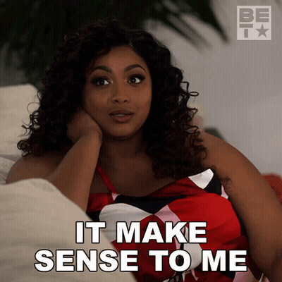 Woman Laying On Bed It Make Sense To Me GIF