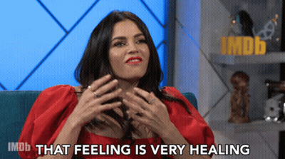 Woman Laying On Bed Stand By Netflix GIF