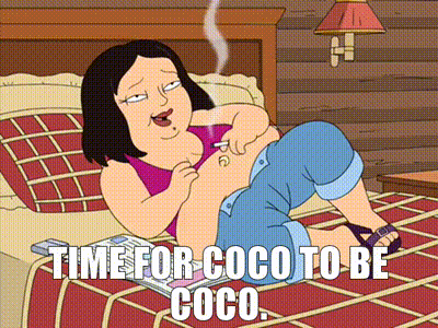 Woman Laying On Bed Time For Coco To Be Coco GIF