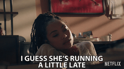 Woman Laying On Stomach Netflix Ad GIF
