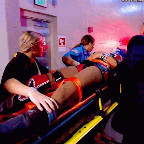 Woman Laying On Stretcher #Thenexttime GIF