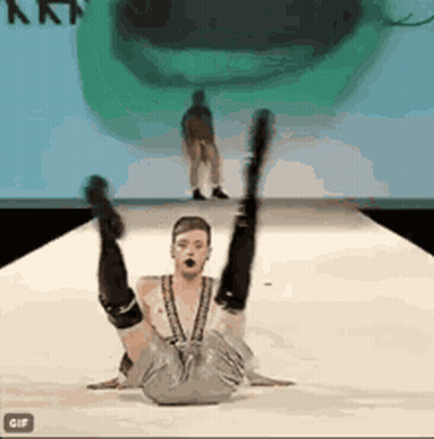 Woman Laying With Legs Up GIF