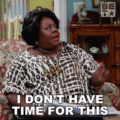 Woman Leopard Print Shirt I Don't Have Time GIF