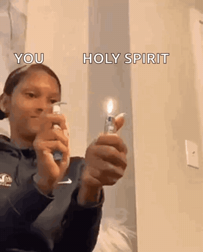 Woman Lighting Cigarette With Lighter GIF