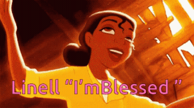 Woman Linell I'm Blessed GIF
