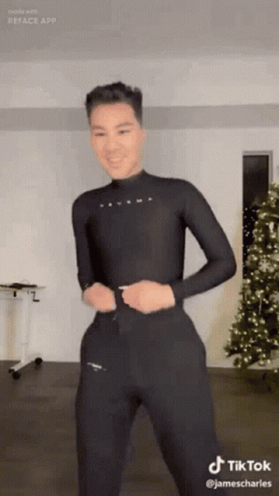 Woman Looking At Man GIF