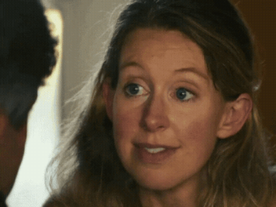 Woman Looking At Man Close Up GIF