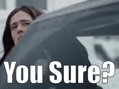 Woman Looking Out Car Window Sure GIF