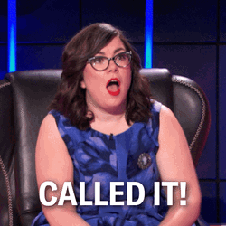 Woman Luckily Called It GIF