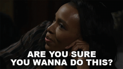 Woman Lying Down With Are You Sure You Wanna Do This GIF