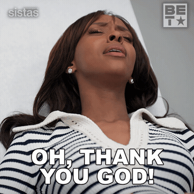 Woman Lying In Hospital Bed Saying Oh Thank You God GIF