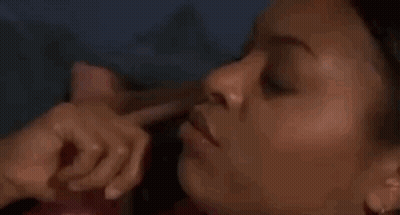 Woman Lying On Bed Talking On Phone GIF
