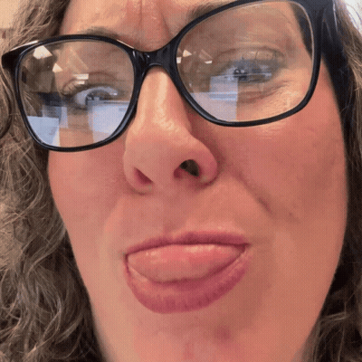 Woman Making Face With Tongue Out GIF